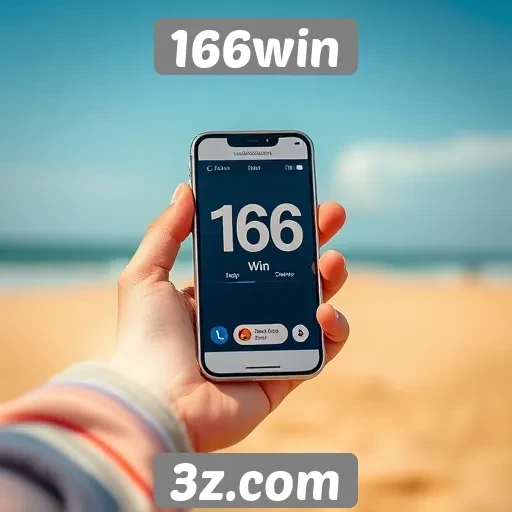 Experiência do usuário em dispositivos móveis no 166win