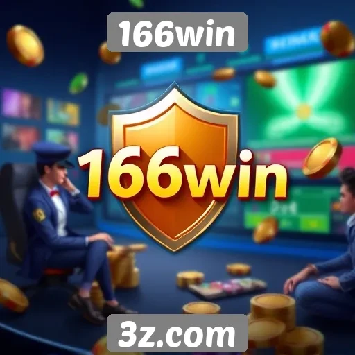 Aspectos de segurança no site de jogos 166win