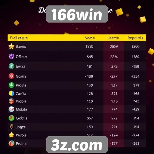 Análise da popularidade do site 166win entre os usuários